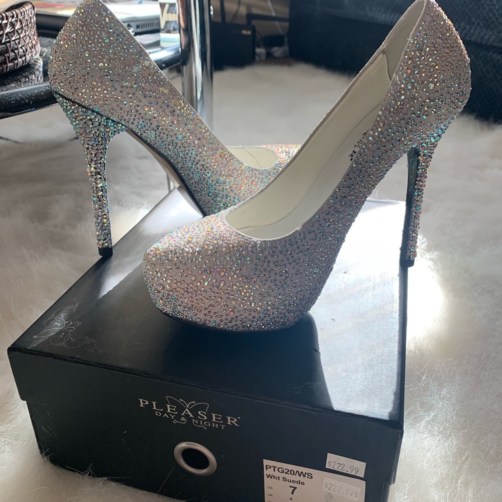 Pleaser Crystal Pumps